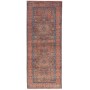 Tappeto Mamlouk Pakistan Astratto Terracotta Blu Oro 79x204