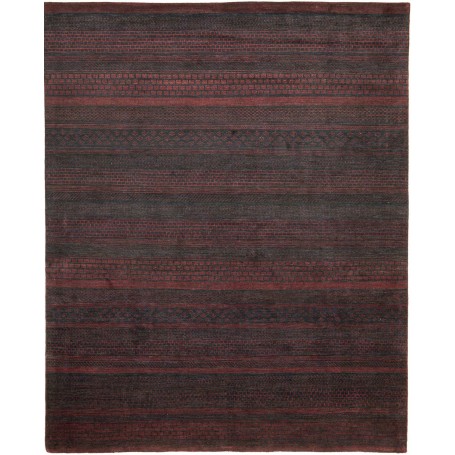 Tappeto Royal Gabbeh Pakistan Astratto Marrone Rosso Scuro G