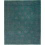 Tappeto Zigler Fine Pakistan Astratto Verde Acqua Grigio Ant