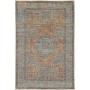 Tappeto Mamlouk Pakistan Geometrico Azzurro Polvere Ocra Mar