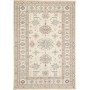 Tappeto Kazak Fine Pakistan Astratto Crema Blu Terracotta Ma