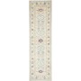 Tappeto Kazak Afghanistan Astratto Crema Avorio Blu Chiaro R