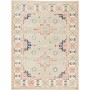 Tappeto Kazak Afghanistan Geometrico Verde Salvia Rosa Cipri
