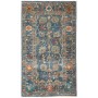Tappeto Zigler Fine Pakistan Floreale Blu Denim Beige Aranci