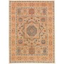 Tappeto Mamlouk Pakistan Geometrico Beige Crema Arancione Te
