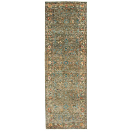 Tappeto Zigler Fine Pakistan Floreale Verde Oliva Muschio Bl