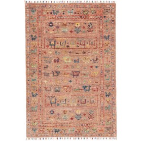 Tappeto Rubin Pakistan Astratto Terracotta Pastello Motivi M