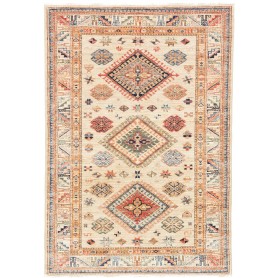 Tappeto Rubin Pakistan Astratto Crema Beige Terracotta Rosso