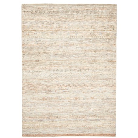 Tappeto Royal Gabbeh Pakistan Astratto Beige Crema Grigio Ch