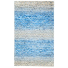Tappeto Royal Gabbeh Pakistan Geometrico Blu Celeste Azzurro