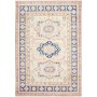 Tappeto Kazak Afghanistan Astratto Crema Beige Blu Navy Pesc