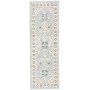 Tappeto Kazak Afghanistan Geometrico Azzurro Celeste Crema B