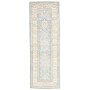 Tappeto Kazak Afghanistan Geometrico Azzurro Crema Beige 65x