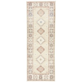 Tappeto Kazak Afghanistan Astratto Avorio Crema Terracotta R
