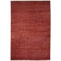 Tappeto Shayan Pakistan Tinta Unita Rosso Mattone Terracotta