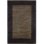 Tappeto Shayan Pakistan Astratto Nero Antracite Beige Sabbia