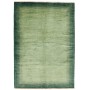 Tappeto Shayan Pakistan Tinta Unita Verde Muschio Verde Fore