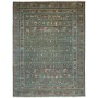 Tappeto Rubin Pakistan Geometrico Verde Petrolio Terracotta