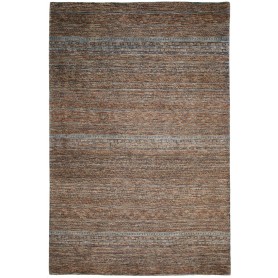 Tappeto Royal Gabbeh Pakistan Astratto Marrone Terra Blu Gri