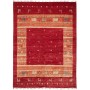 Tappeto Siva Pakistan Astratto Rosso Terracotta Arancio Beig