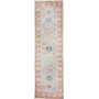 Tappeto Kazak Afghanistan Astratto Azzurro Cielo Rosa Salmon