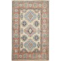 Tappeto Kazak Afghanistan Geometrico Crema Blu Chiaro Blu Sc