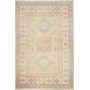 Tappeto Kazak Afghanistan Astratto Giallo Beige Celeste Ross