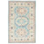 Tappeto Kazak Afghanistan Astratto Azzurro Crema Pesca Blu S