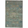 Tappeto Mamlouk Pakistan Geometrico Verde Petrolio Blu Acqua