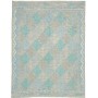 Tappeto Kilim Afghanistan Astratto Blu Cielo Turchese Beige
