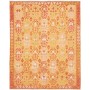 Tappeto Kilim Afghanistan Astratto Arancio Dorato Terracotta