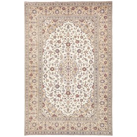 Tappeto Kashan Persia Floreale Avorio Beige Rosso Bordeaux B