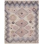 Tappeto Kilim Afghanistan Geometrico Beige Grigio Lavanda Li