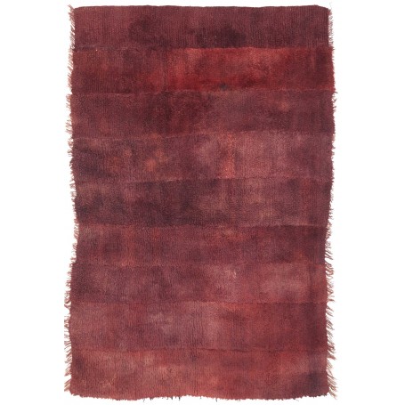 Tappeto Kilim Vintage Persia Astratto Rosso Borgogna Marrone