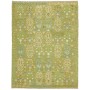 Tappeto Kilim Afghanistan Astratto Verde Beige Blu Giallo 15