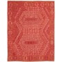 Tappeto Kilim Afghanistan Geometrico Rosso Arancione Rosa 15