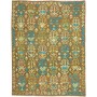 Tappeto Kilim Afghanistan Geometrico Marrone Oliva Verde Acq