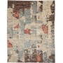 Tappeto Berbero Pakistan Astratto Beige Marrone Blu
