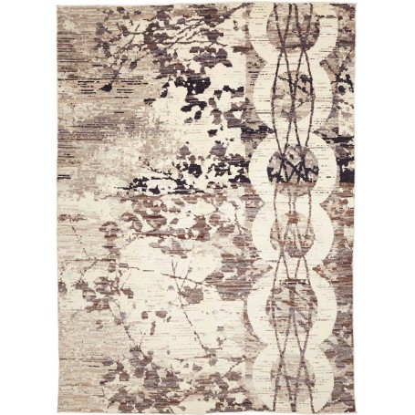 Tappeto Berbero Pakistan Geometrico Crema Beige Mar