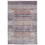 Tappeto Siva Pakistan Astratto Blu Grigio Lavanda Terracotta