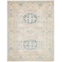 Tappeto Kazak Afghanistan Astratto Grigio Blu Azzurro Pesca