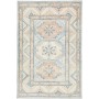 Tappeto Kazak Afghanistan Geometrico Azzurro Pastello Crema