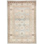 Tappeto Kazak Afghanistan Geometrico Azzurro Beige 101x149 C