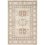 Tappeto Kazak Afghanistan Geometrico Beige Marrone 123x182 C