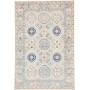 Tappeto Kazak Afghanistan Geometrico Grigio Chiaro Blu Navy