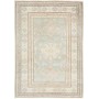 Tappeto Kazak Afghanistan Geometrico Verde Menta Crema 103x1