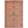 Tappeto Kazak Fine Pakistan Geometrico Terracotta Blu 102x148 Cm