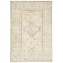 Tappeto Kazak Afghanistan Geometrico Beige Celeste 64x92 Cm
