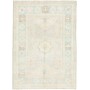 Tappeto Kazak Afghanistan Geometrico Azzurro Chiaro Crema 66x92 Cm