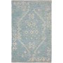 Tappeto Kilim Afghanistan Geometrico Blu Chiaro Verde Menta 99x154 Cm